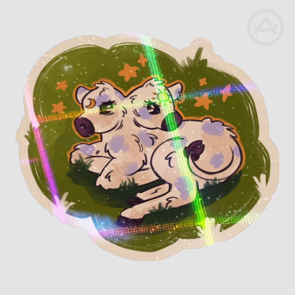 ʚ Two headed calf | sticker ɞ