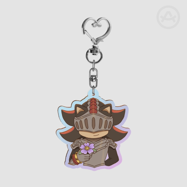 Lancelot Rainbow Acrylic Keychain