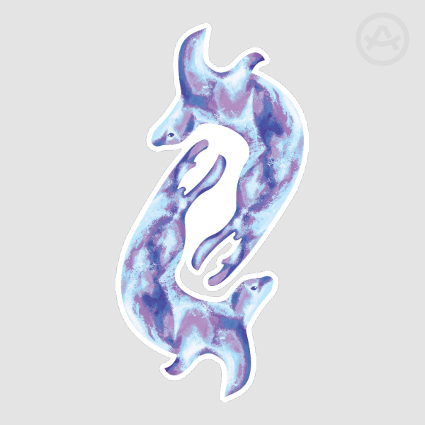 Berrisexual Seals Die Cut Sticker