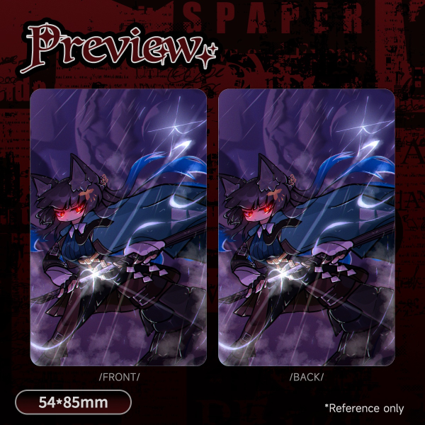 Hoshimi Miyabi Vortex Holographic Photocard٭✧