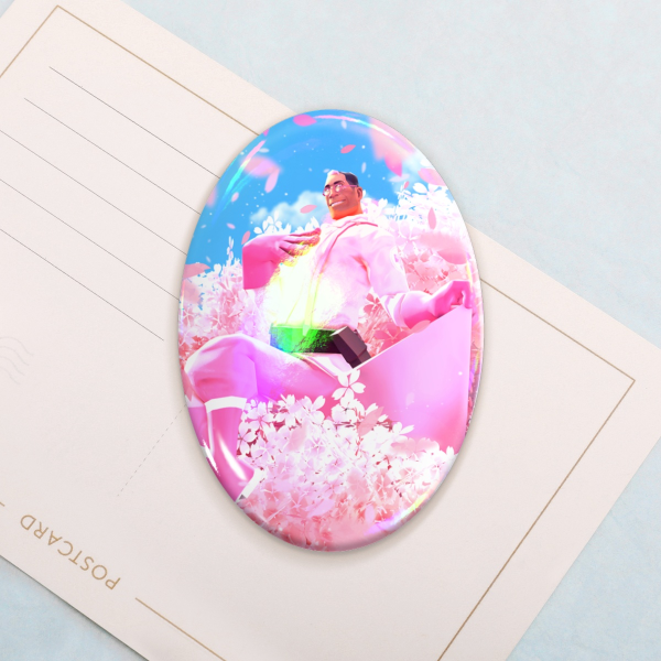 Sakura Medic in Sakuras Oval Badge (Holo)