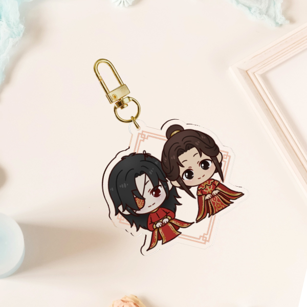 HuaLian Wedding Acrylic Keychains
