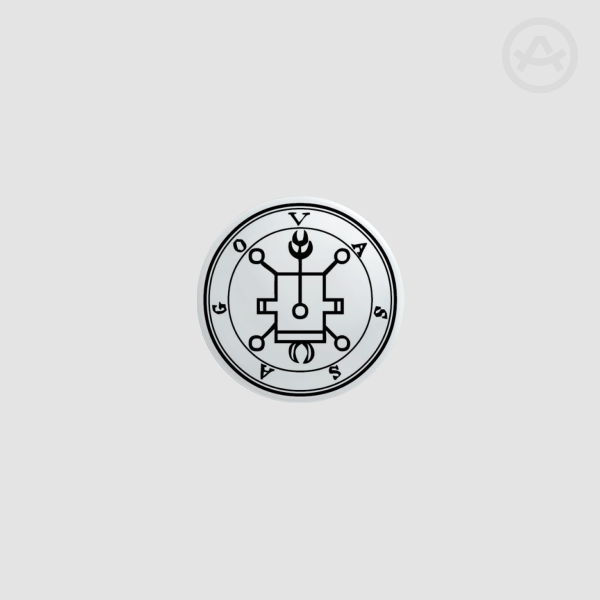 Button Pin | Vassago Sigil - Lesser Key of Solomon