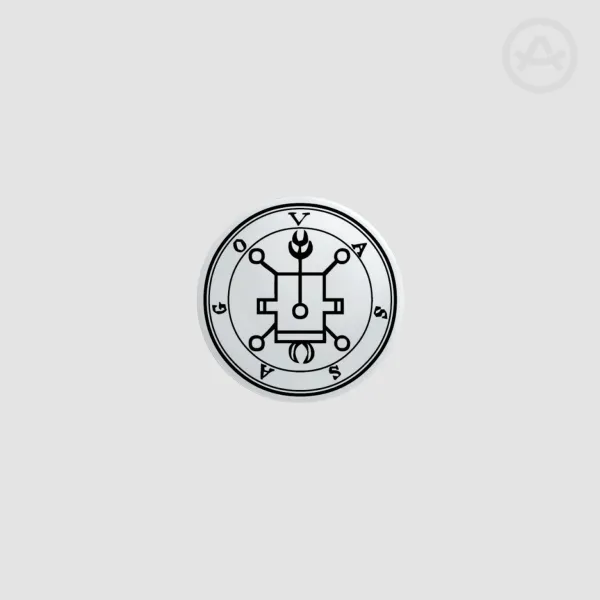 Button Pin | Vassago Sigil - Lesser Key of Solomon