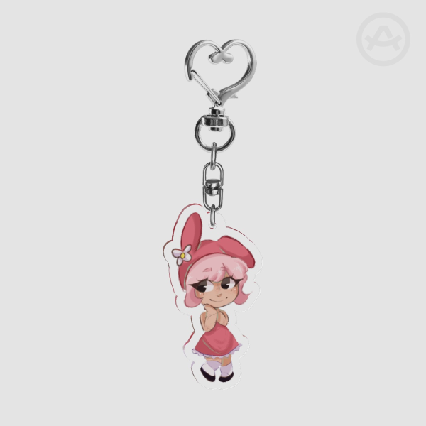 Human My Melody Keychain