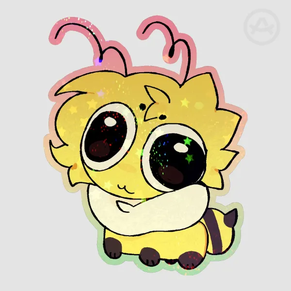 Barp Colored Edge Die Cut Sticker