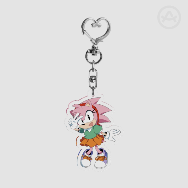 Classic Amy Acrylic Keychain