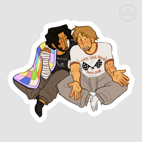 PHM/Iron Lung - Grace and Simon Sticker