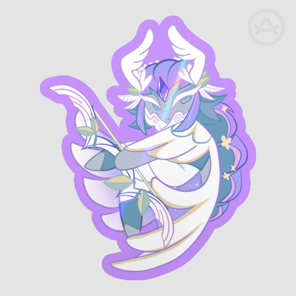 Wind Archer — Zephyr of Life Die Cut Stickers