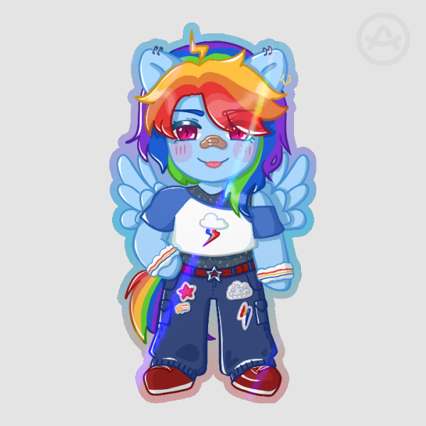 Rainbow Dash I MLP I Sticker
