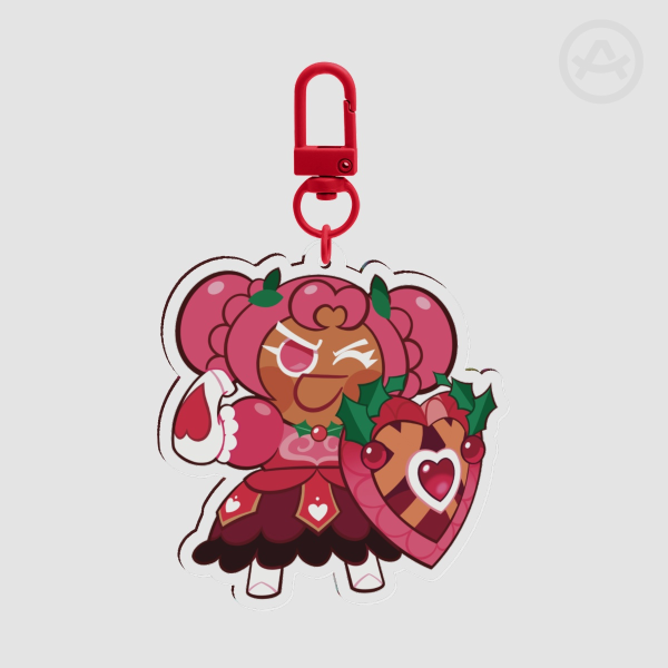 [Cookie Run] Hollyberry Cookie Keychain - Ancient Hero Set