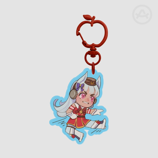 Umamusume - Goldship Keychain