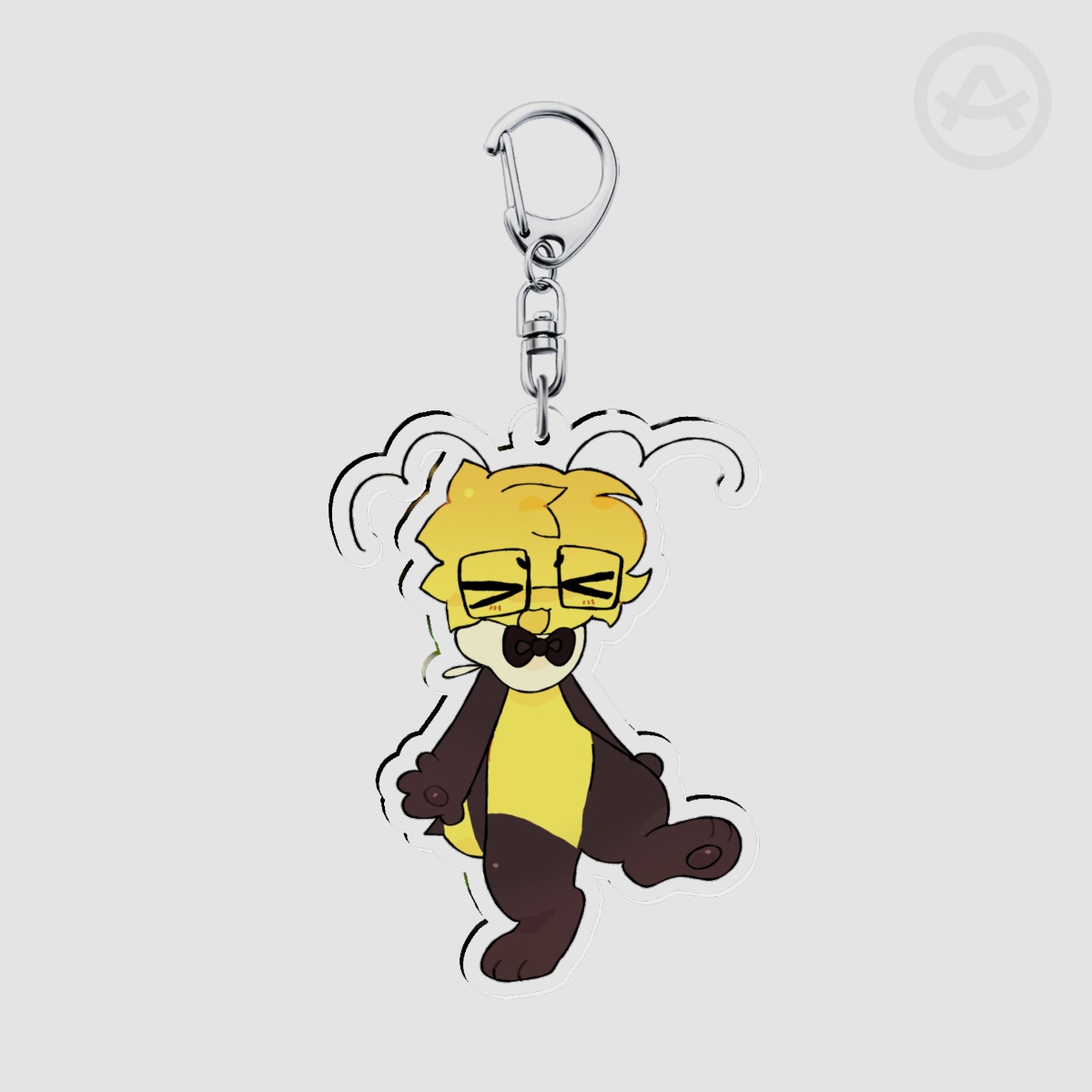 Nerd Barpy Acrylic Keychain