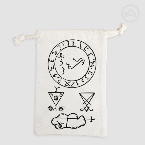 Drawstring Pouch | Full Sigil of Lucifer - Grimorium Verum