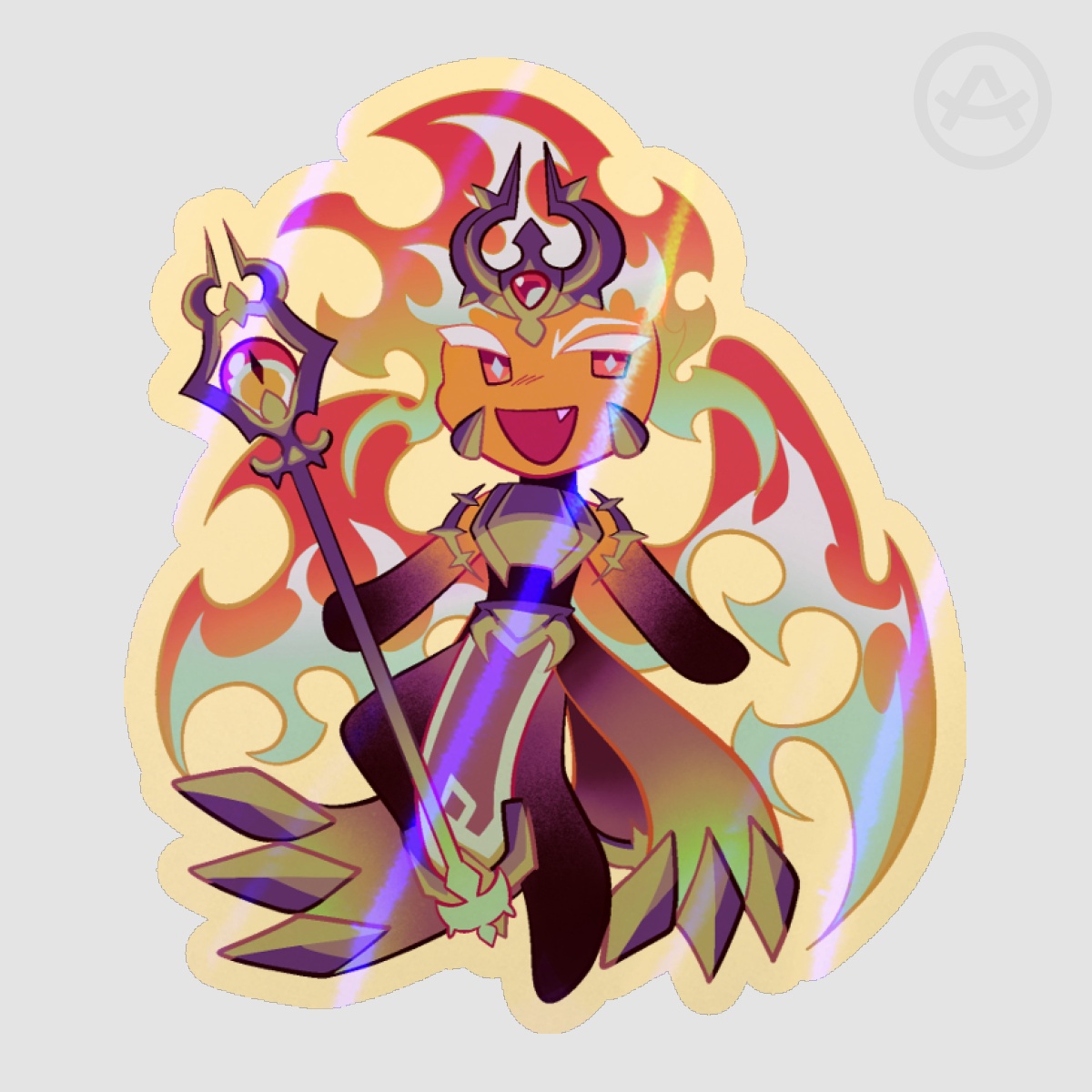 Fire Spirit — Wing’s of Fire Die Cut Stickers
