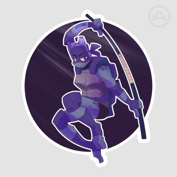 ROTTMNT Donnie Sticker