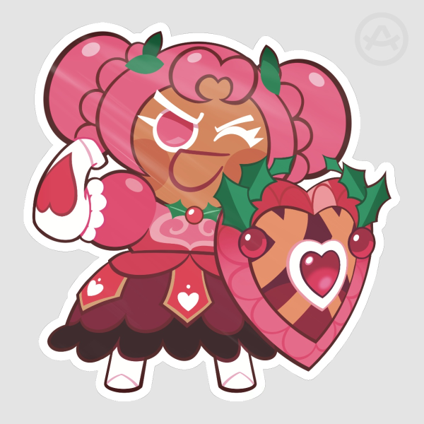 [Cookie Run] Hollyberry Cookie Sticker - Ancient Hero Set