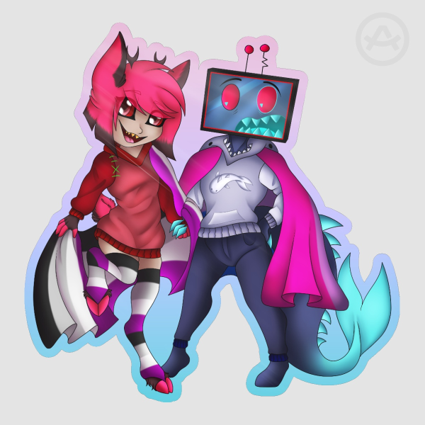 2026 Pride StaticRadio Chibi Sticker