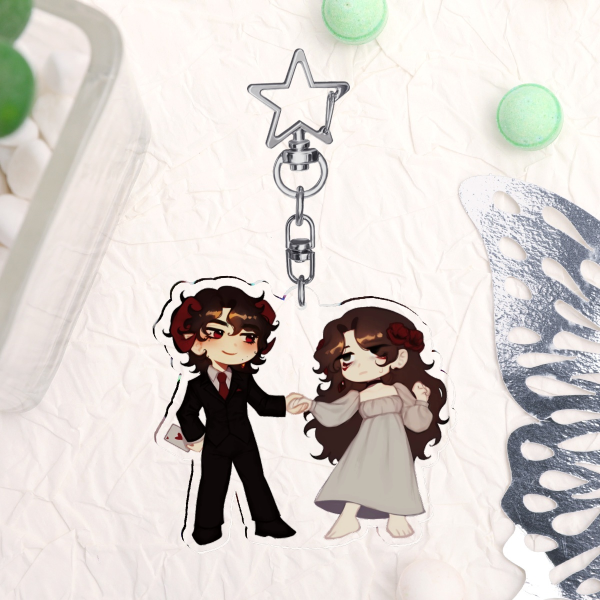 aenegis ✦ acrylic keychain