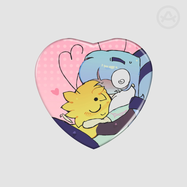 Heart Shape BarpyFly Pin