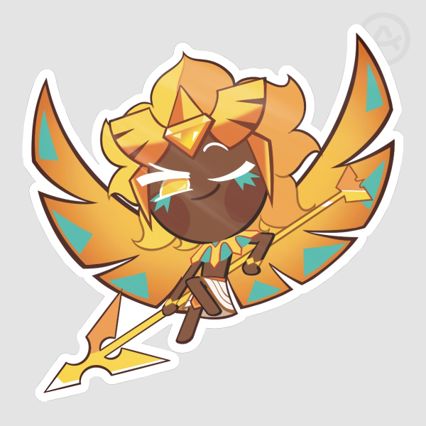 [Cookie Run] Golden Cheese Cookie Sticker - Ancient Hero Set