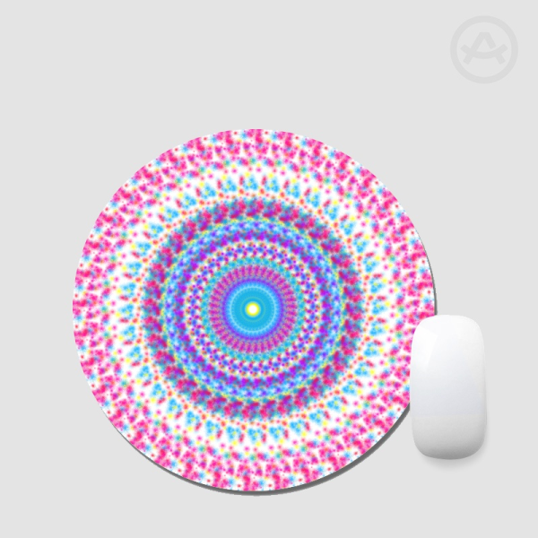 Pastel Mandala Mouse Pad