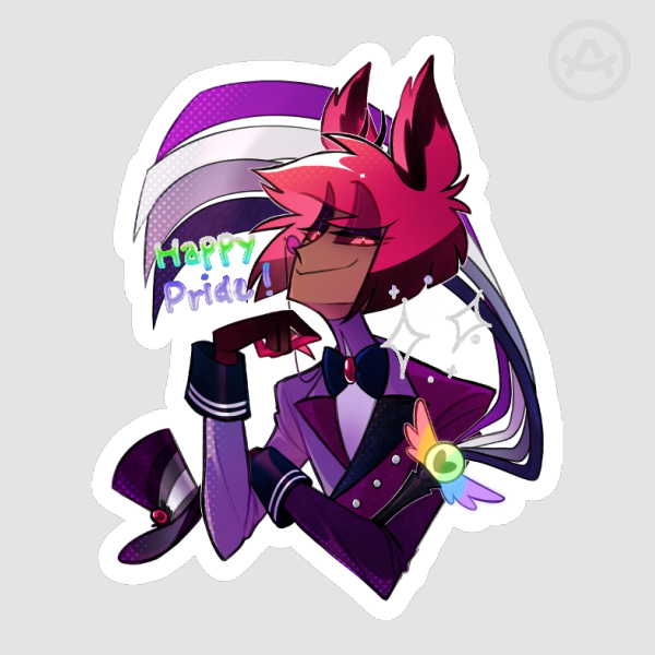 Pride Alastor Sticker