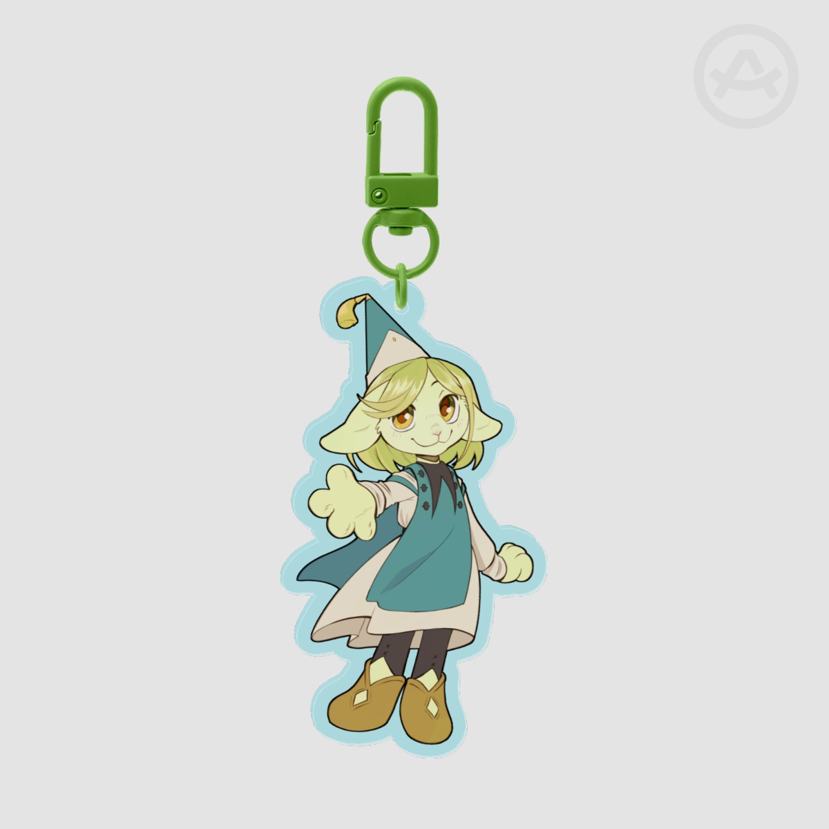 Witch Hat Atelier Coco Furry Anthro Clear Acrylic Keychains