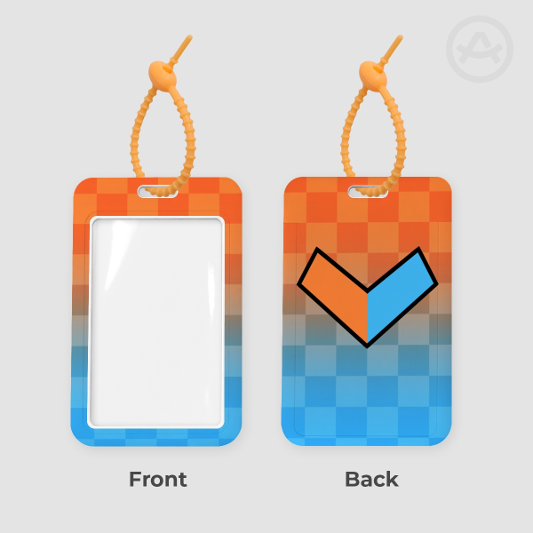 Hot Guy Plastic Card Holder