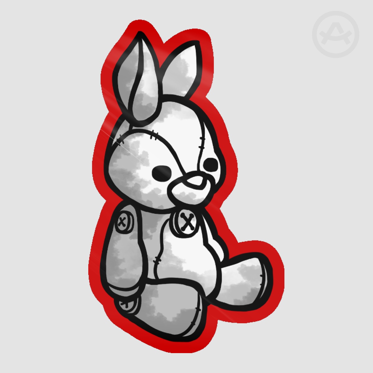 Slow Damage Doll Stickers