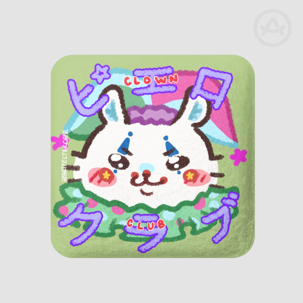 Momonga Plush Badge (Clown Club)