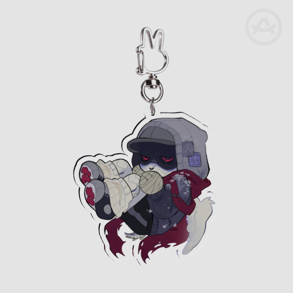 Dust Sans UTMV Keychain