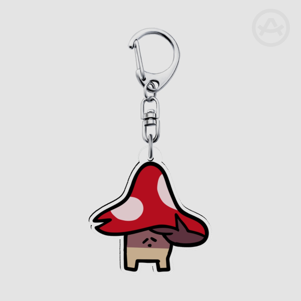 The Fruitless Quests Of Nabiu Keychain - Fatigued Fungi
