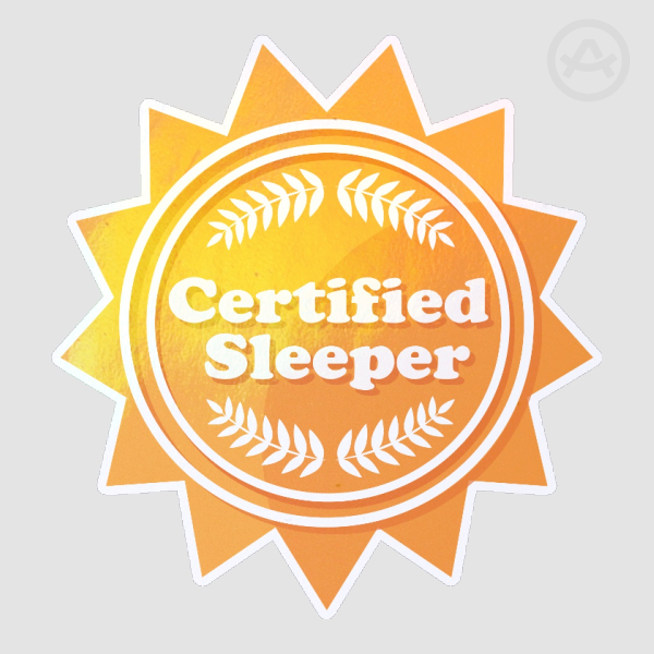 Certified Sleeper Sticker