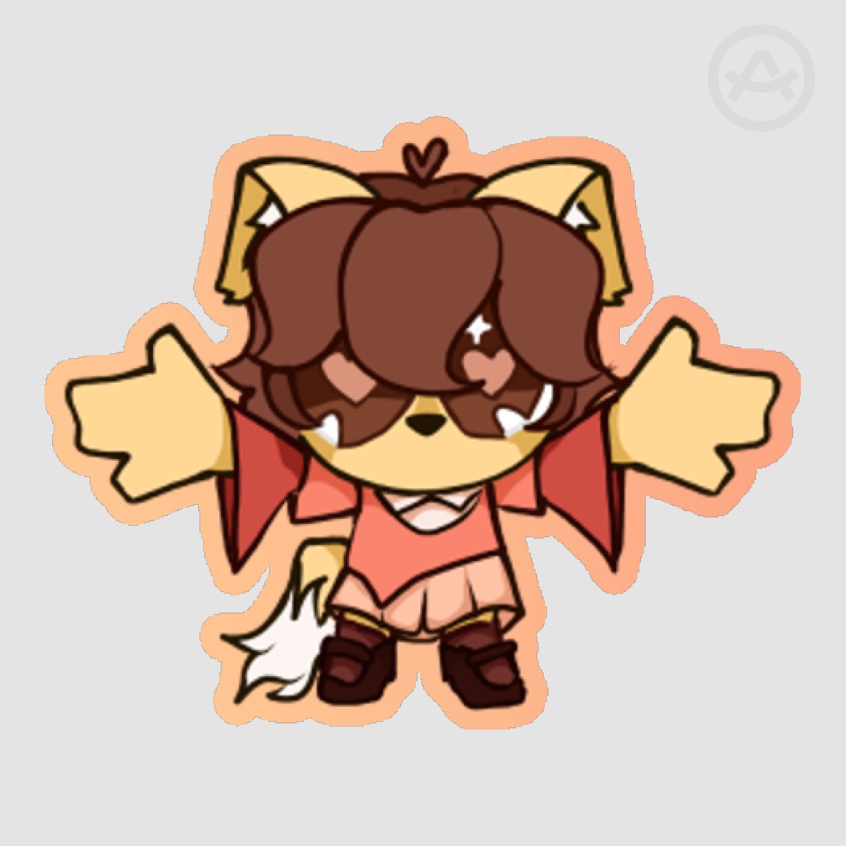 Silly Woof "Hug" Sticker