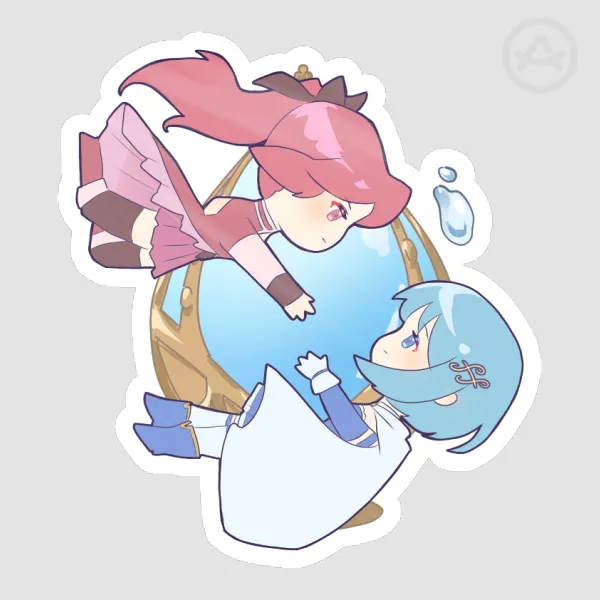 Madoka Sticker: SayakaKyoko