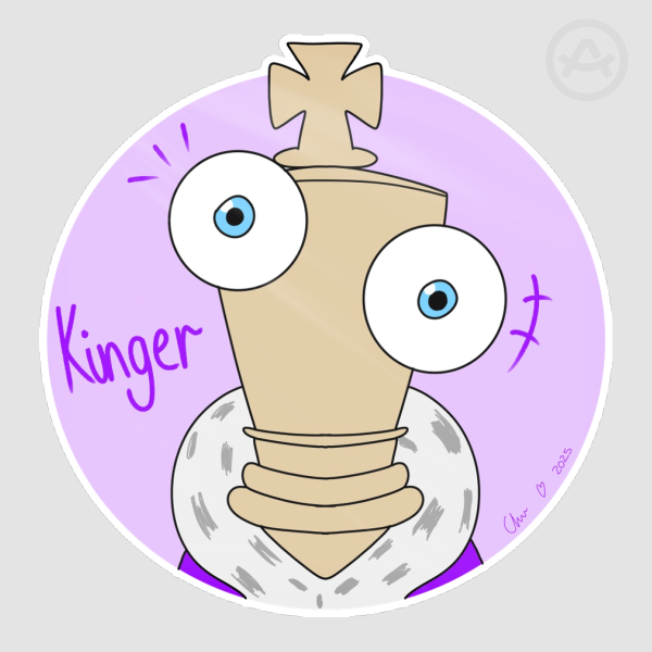 Kinger Sticker
