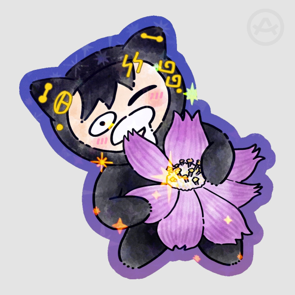 Takenobu by Yumeno - Die Cut Sticker - Stars Cafecito 2026
