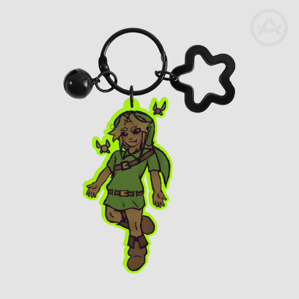BEN DROWNED KEYCHAIN