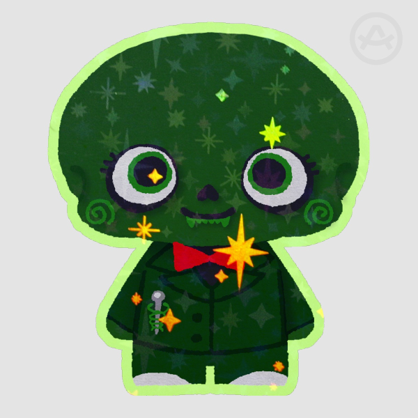 Calliope Glitter Sticker