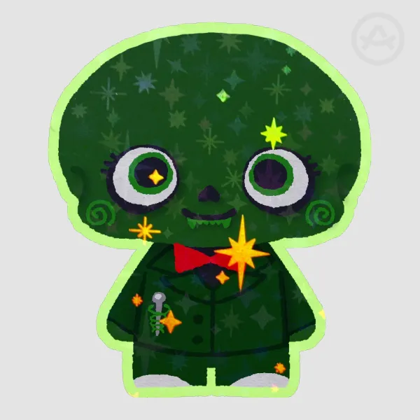 Calliope Glitter Sticker