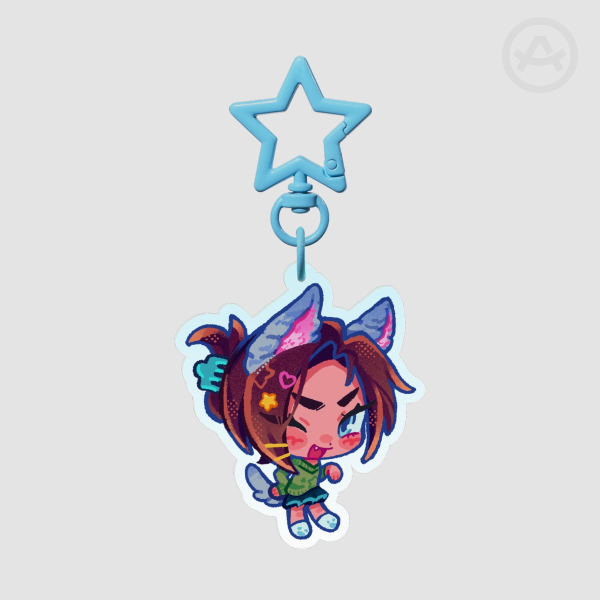 [ Alien Stage ] Wolf Hyuna Keychain