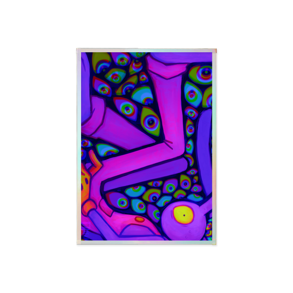 Jax Art Board with Rainbow-Edged