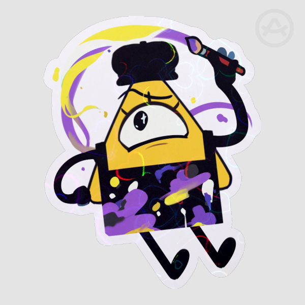 Simple Bill Nonbinary Stickers
