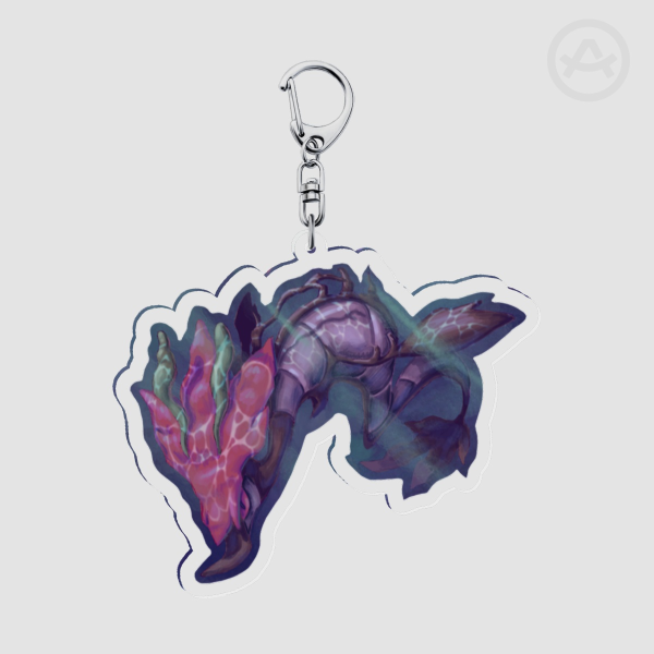 Dragalge: Acrylic Keychain