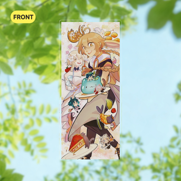 Genshin - Travelers [PET Plastic Bookmarks]
