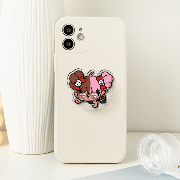 Floating Gallestia Okomari Acrylic Phone Holder