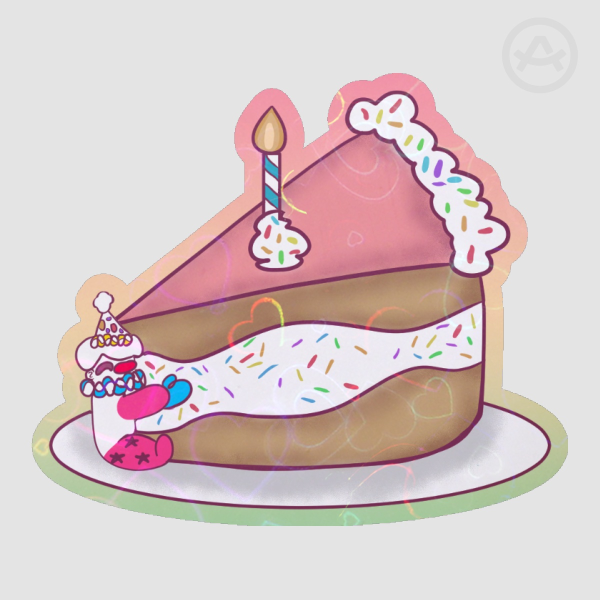 Sam Birthday Sticker!