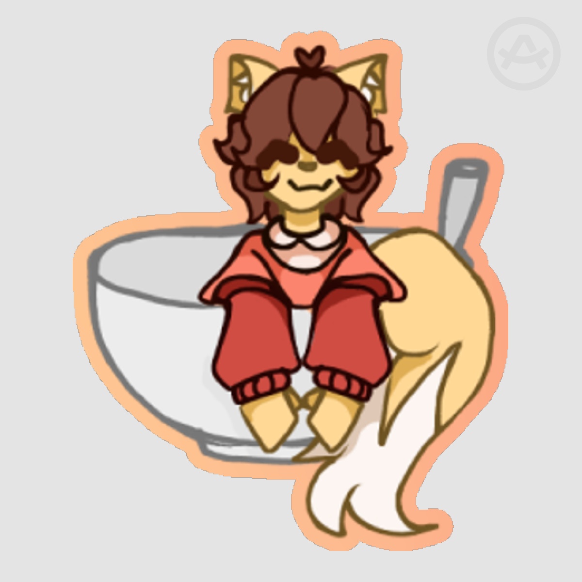 Silly Woof "Small" Sticker