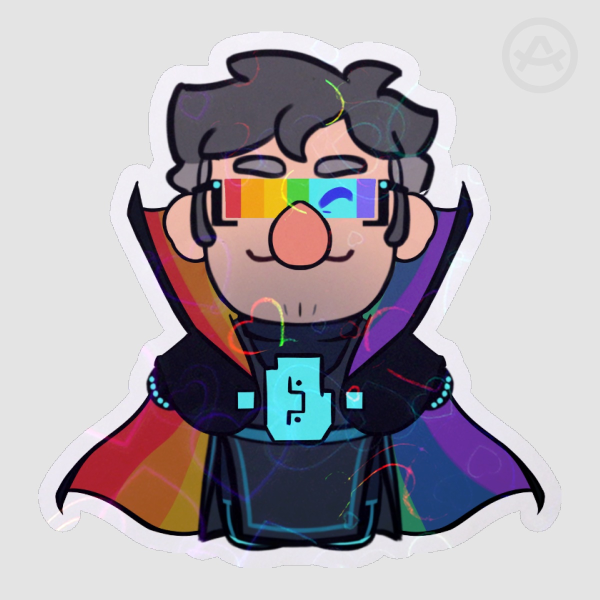 Megalomaniac Ford Pines Pride Stickers